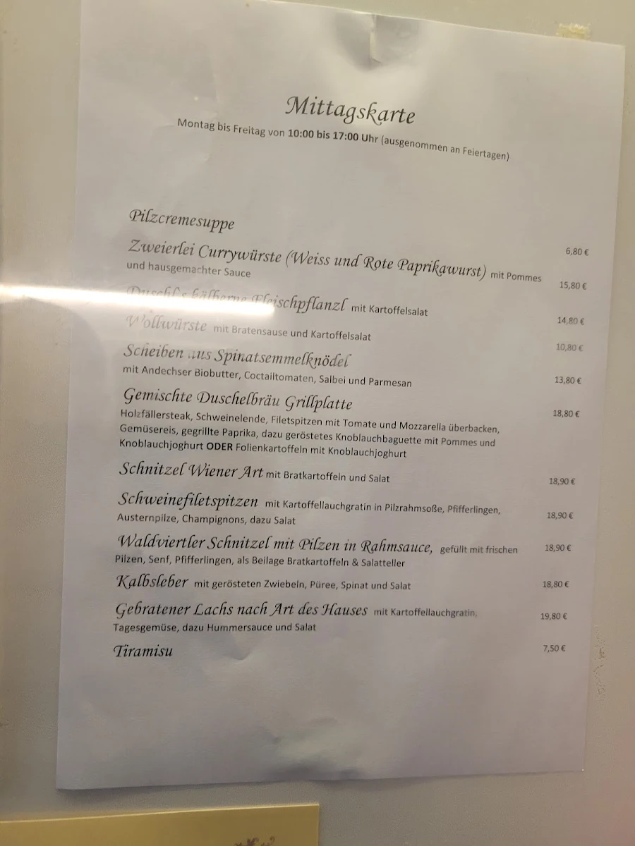 Speisekarte photo 1