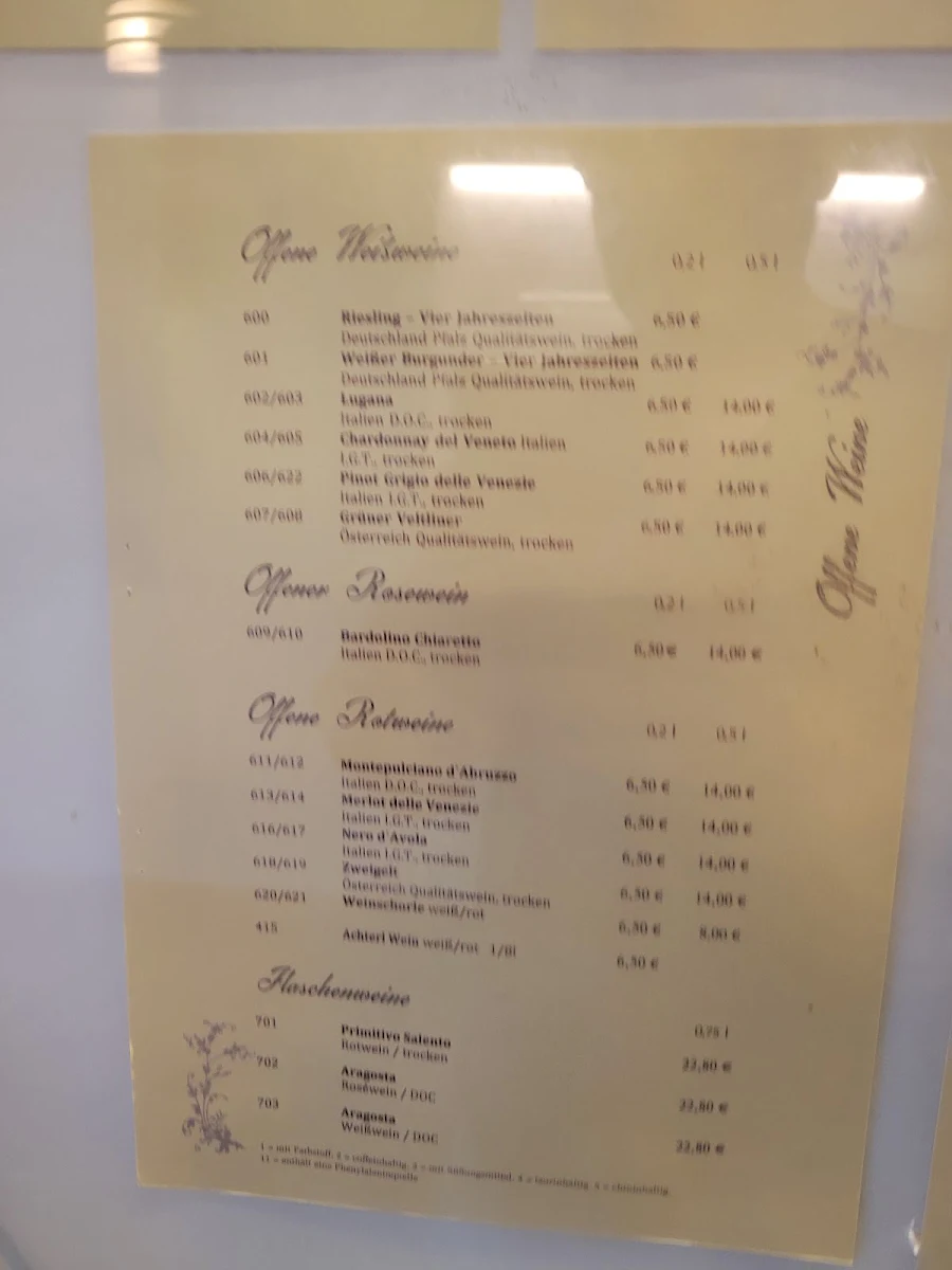 Speisekarte photo 2