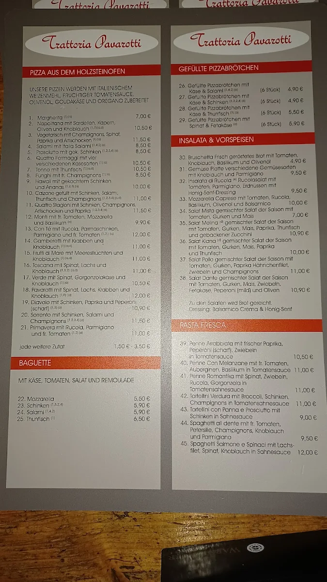 Speisekarte photo 4