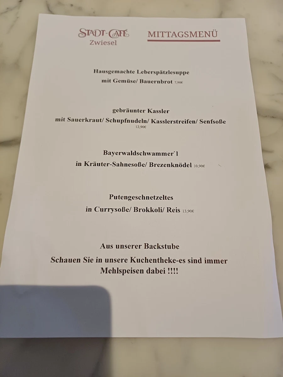 Speisekarte photo 1