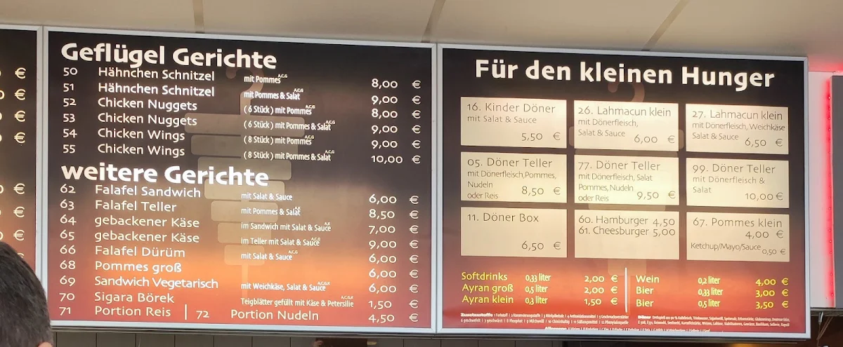Speisekarte photo 2