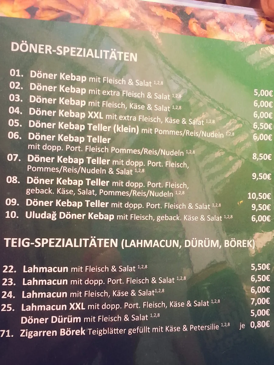 Speisekarte photo 4