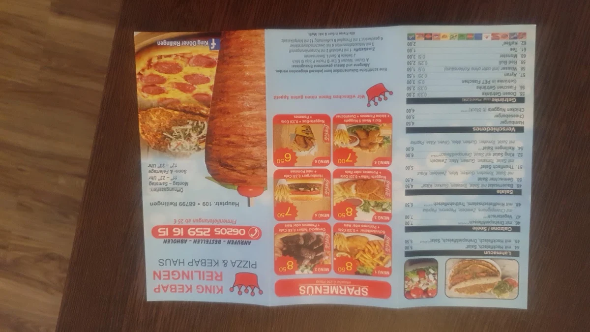 Speisekarte photo 3