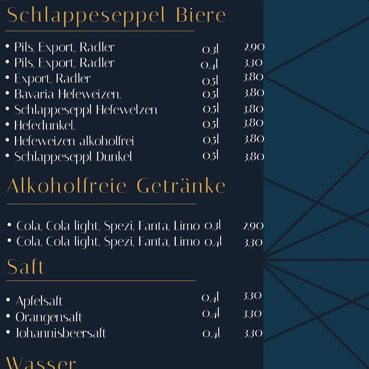 Speisekarte photo 2