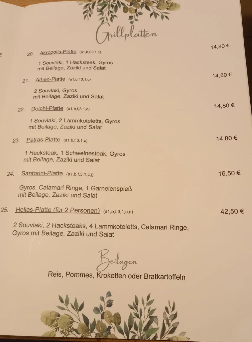 Speisekarte photo 3