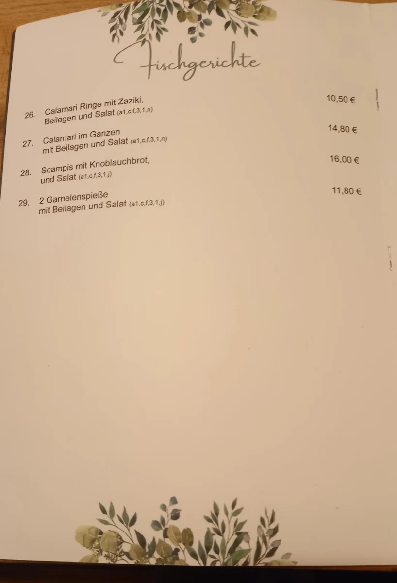Speisekarte photo 7