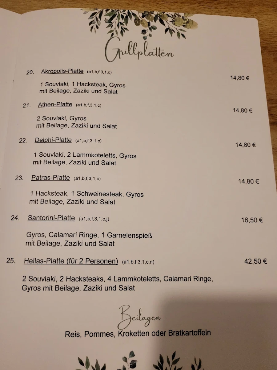 Speisekarte photo 8