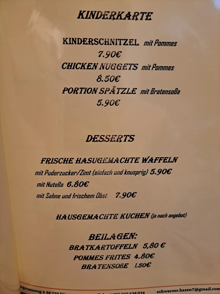 Speisekarte photo 7