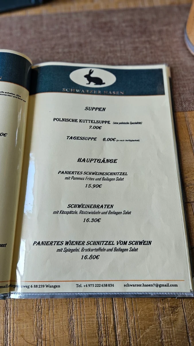 Speisekarte photo 8