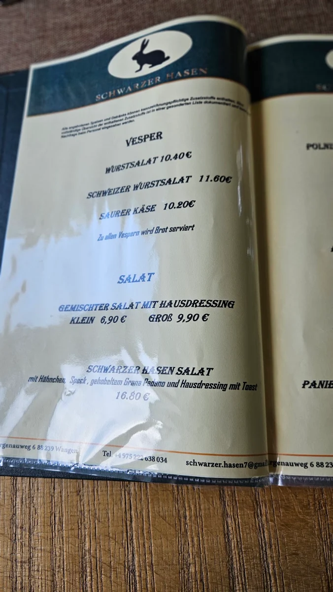 Speisekarte photo 9