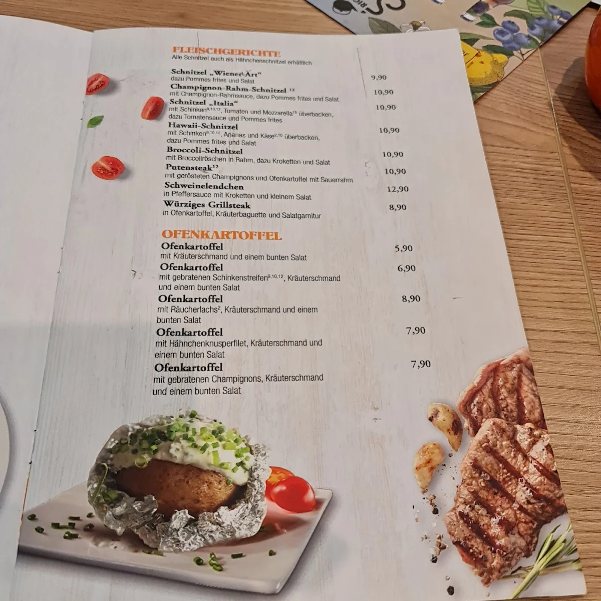 Speisekarte photo 2