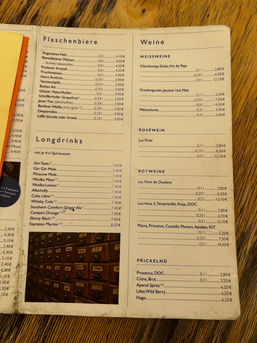Speisekarte photo 9