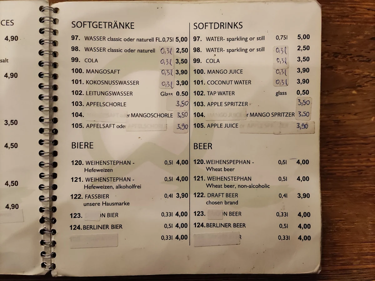 Speisekarte photo 6