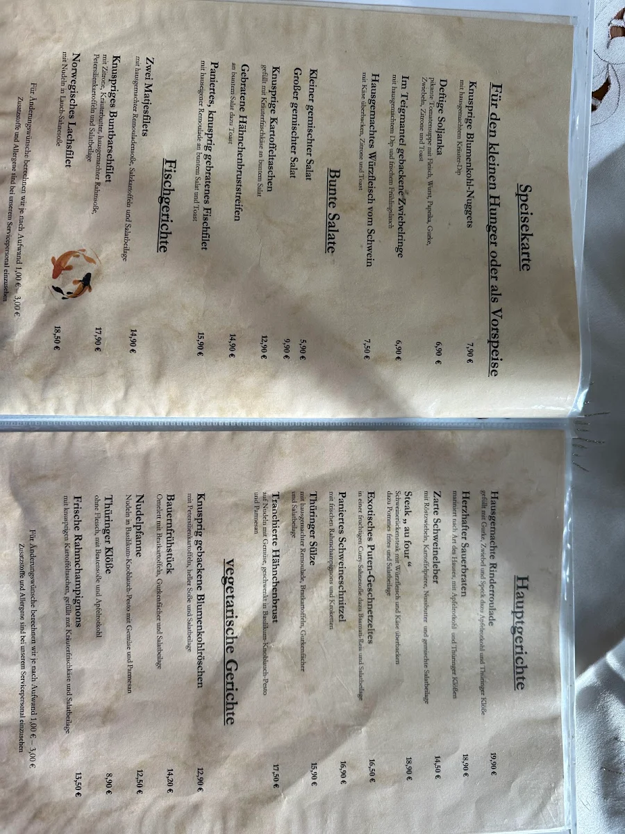 Speisekarte photo 5