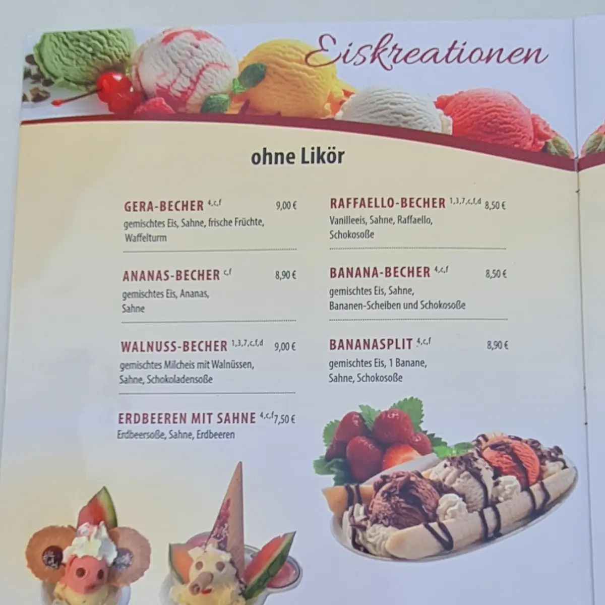Speisekarte photo 1
