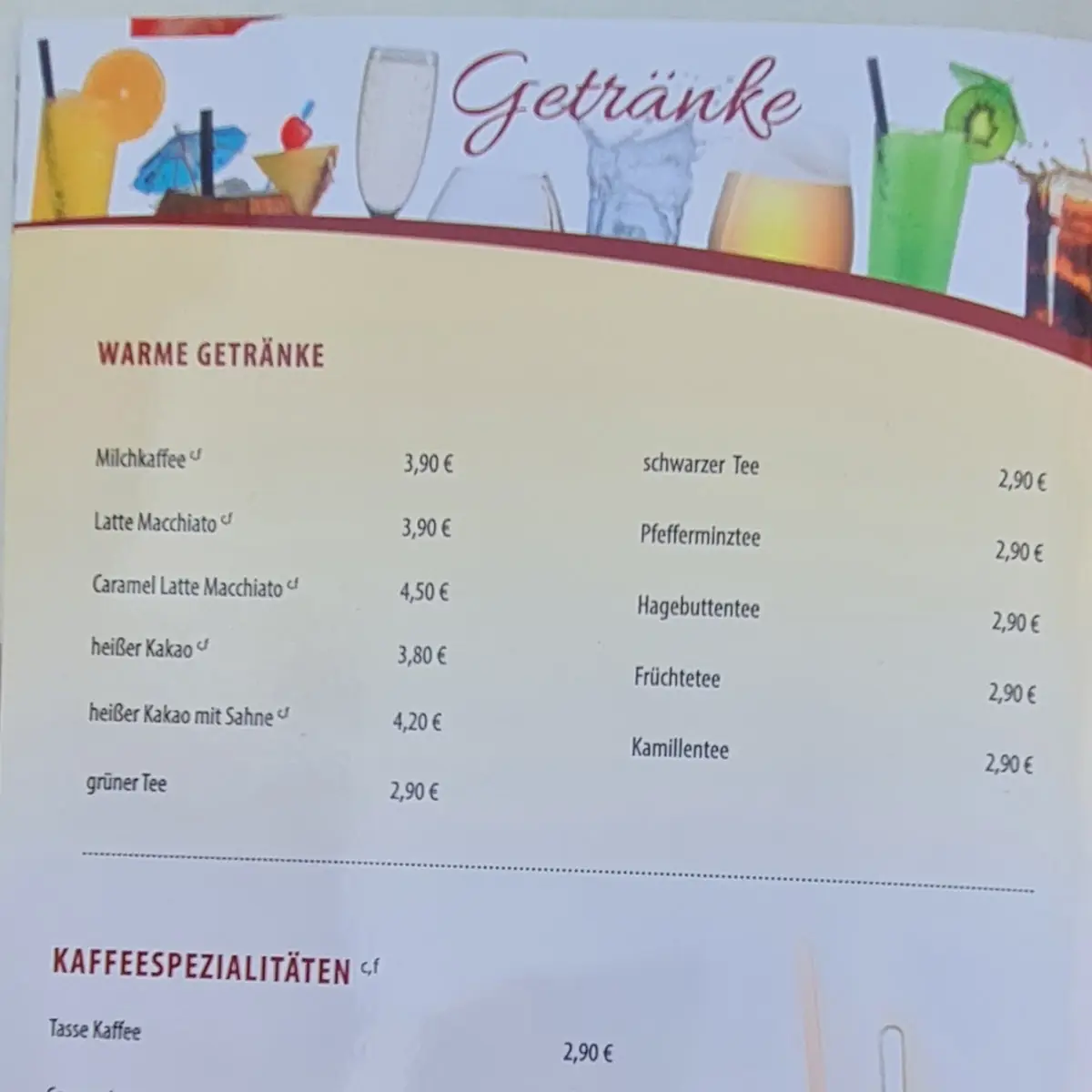 Speisekarte photo 3