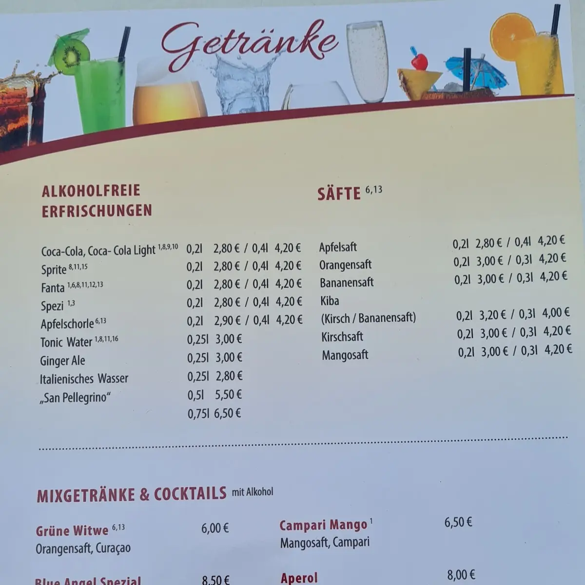 Speisekarte photo 4