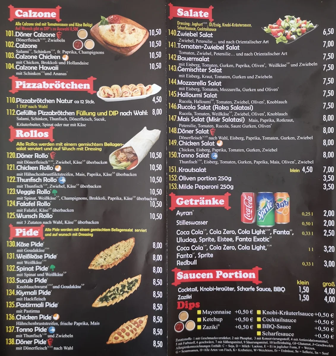 Speisekarte photo 2