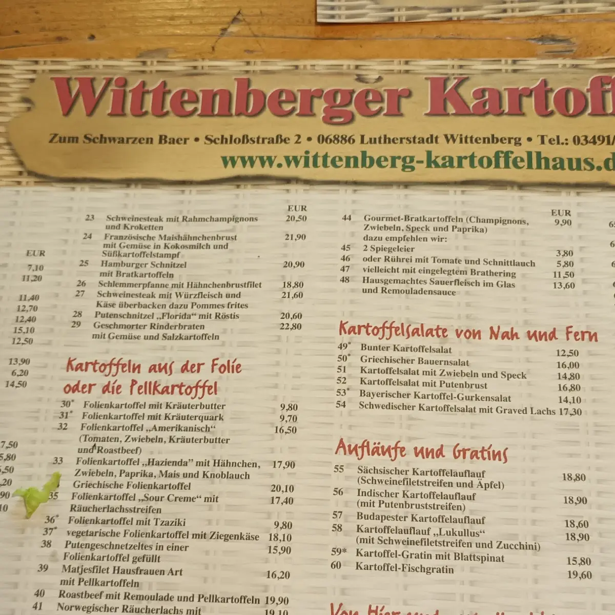 Speisekarte photo 8