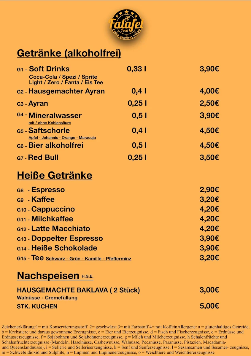 Speisekarte photo 1