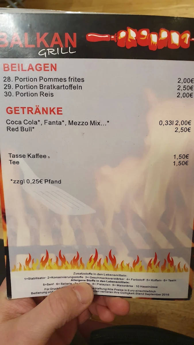 Speisekarte photo 5