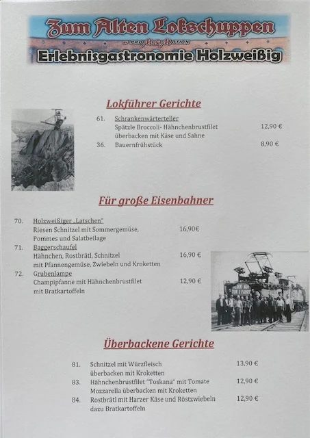 Speisekarte photo 1