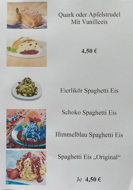 Speisekarte photo 2