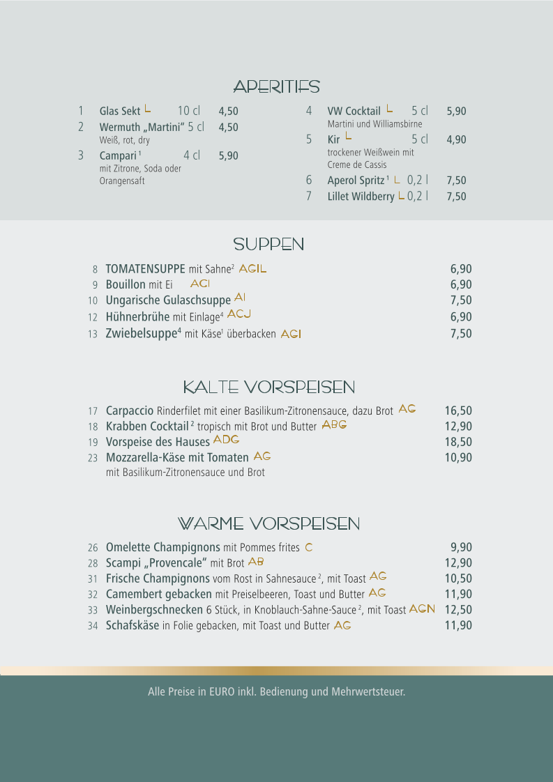Speisekarte photo 5