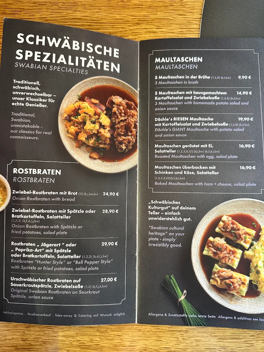 Speisekarte photo 2