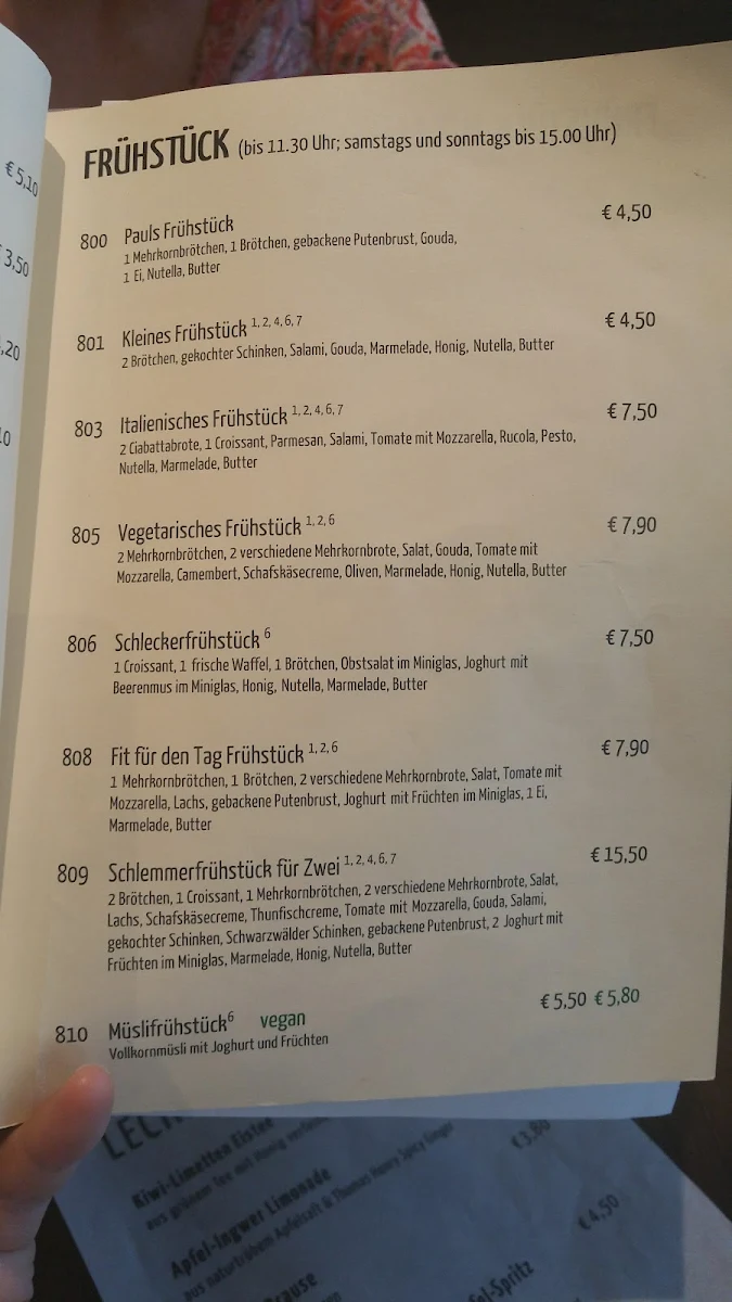 Speisekarte, MOKKA - Restaurant & Catering