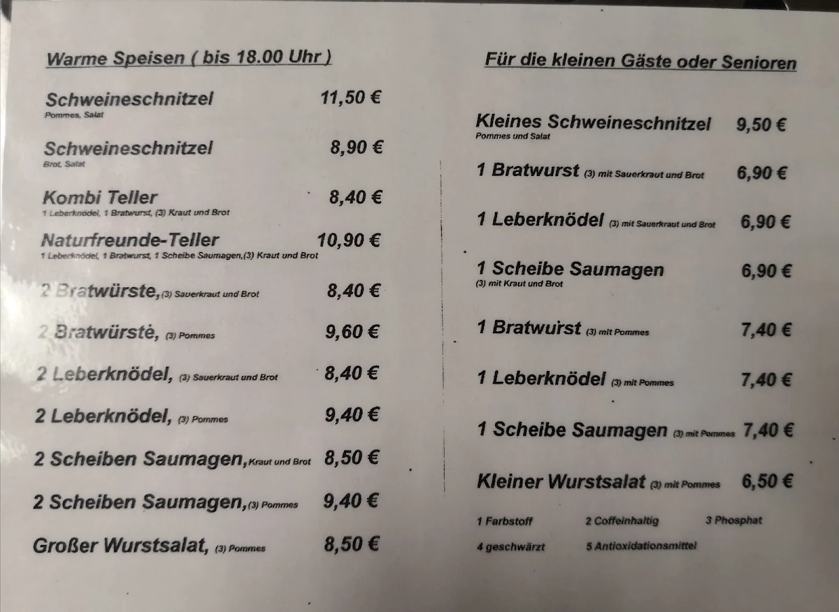 Speisekarte photo 3