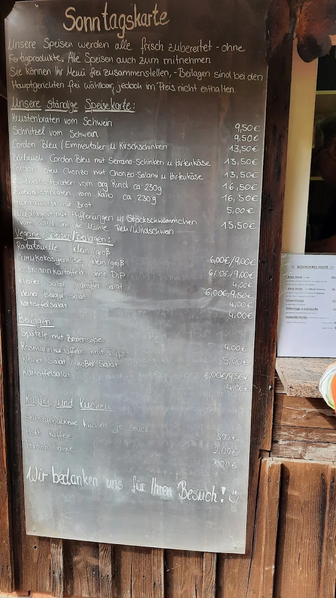 Speisekarte photo 3