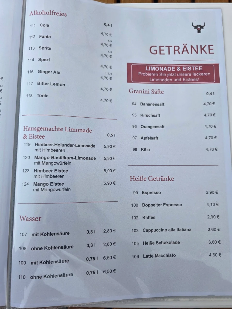 Speisekarte photo 2