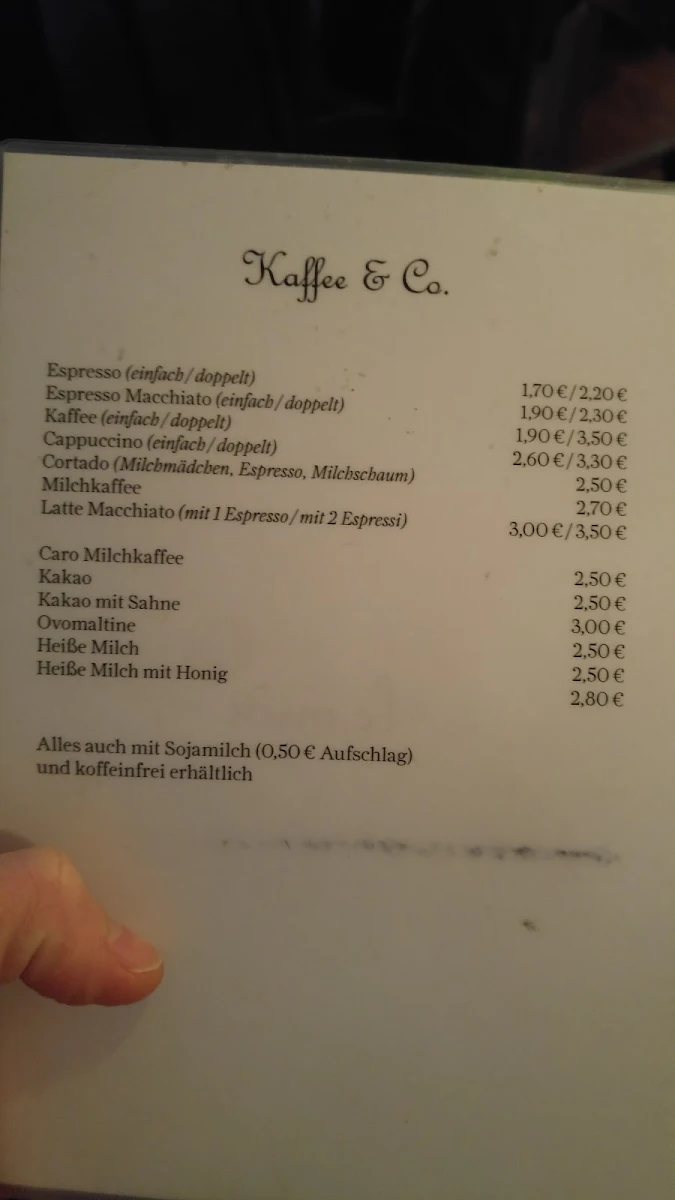 Speisekarte photo 2
