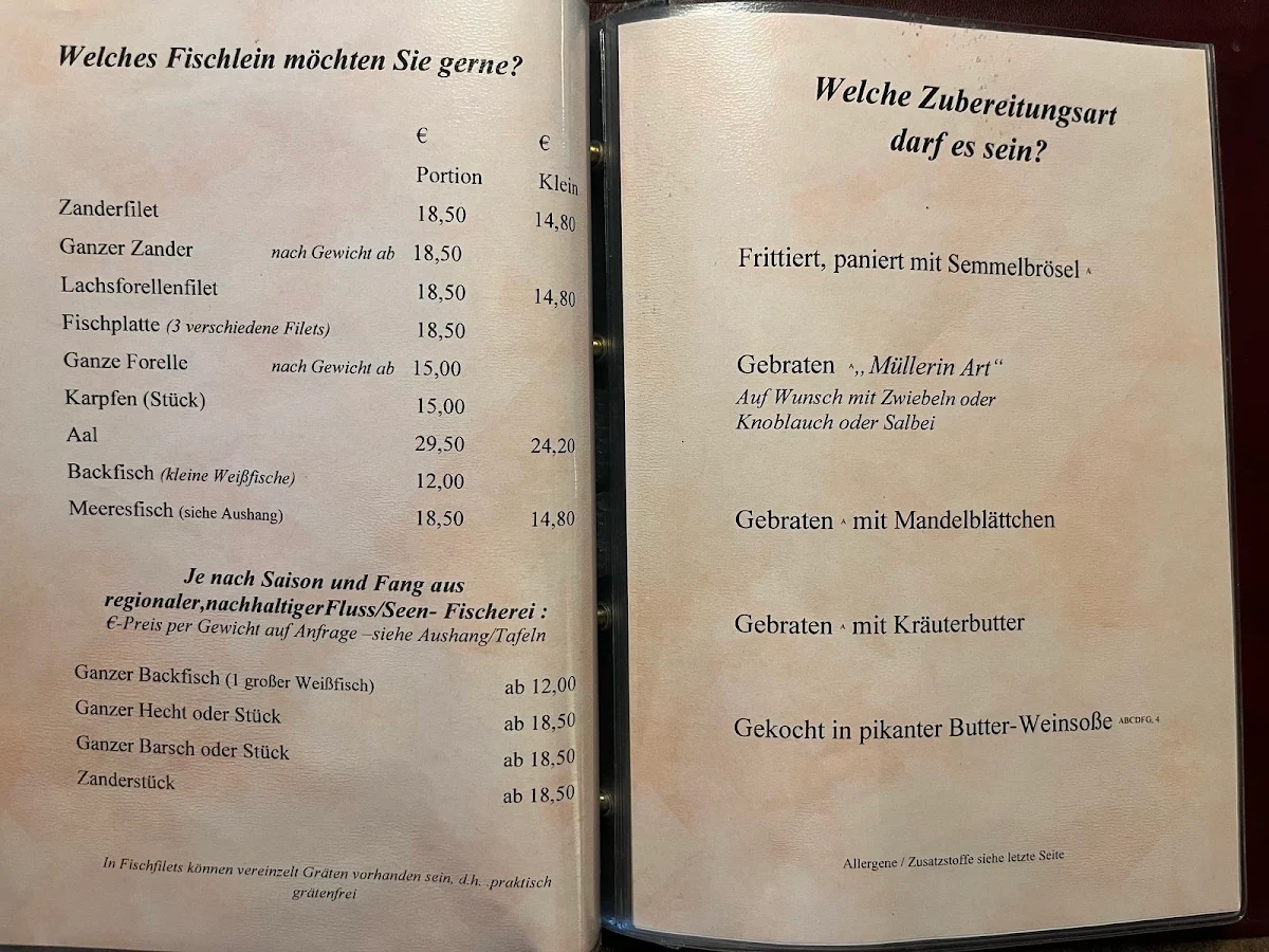 Speisekarte photo 2