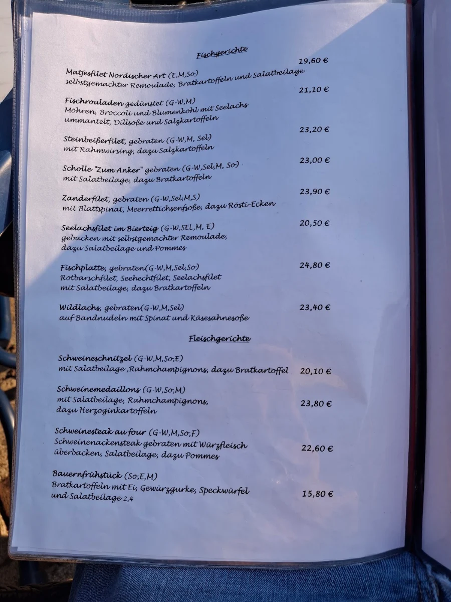 Speisekarte photo 1