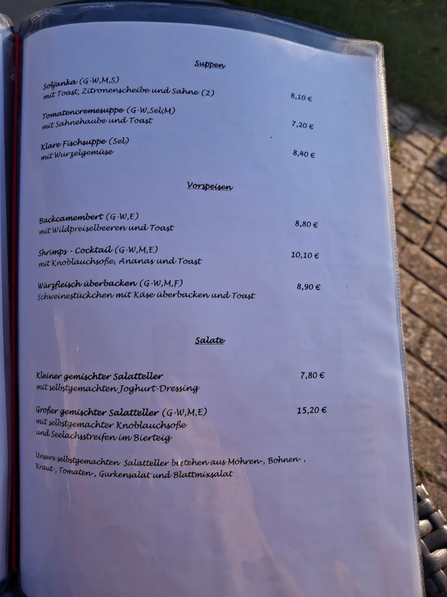Speisekarte photo 5
