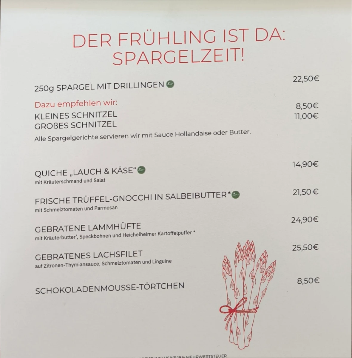 Speisekarte photo 1