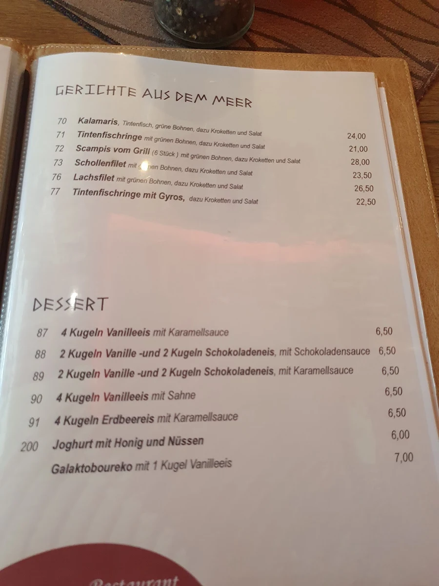 Speisekarte photo 1