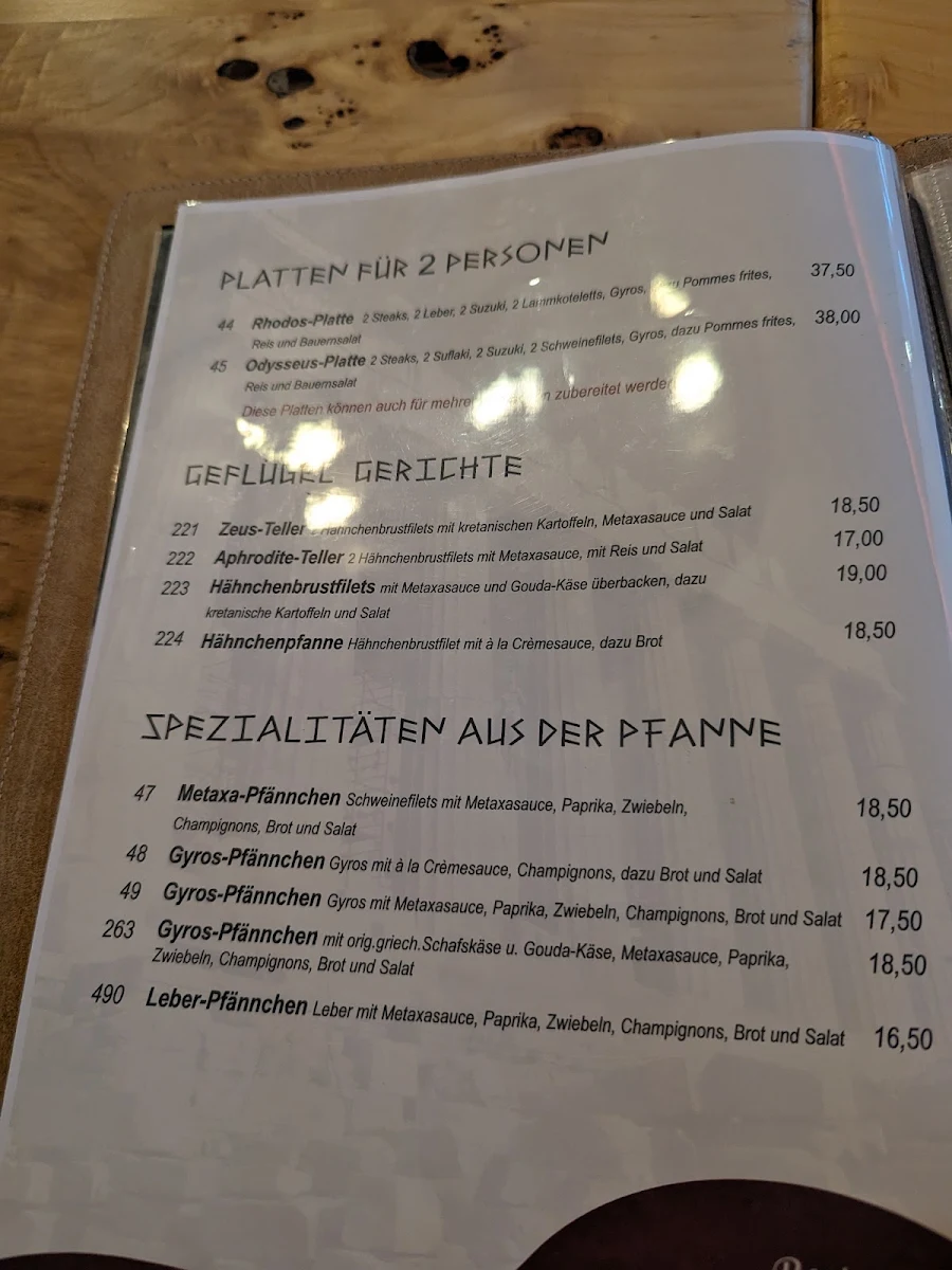 Speisekarte photo 3