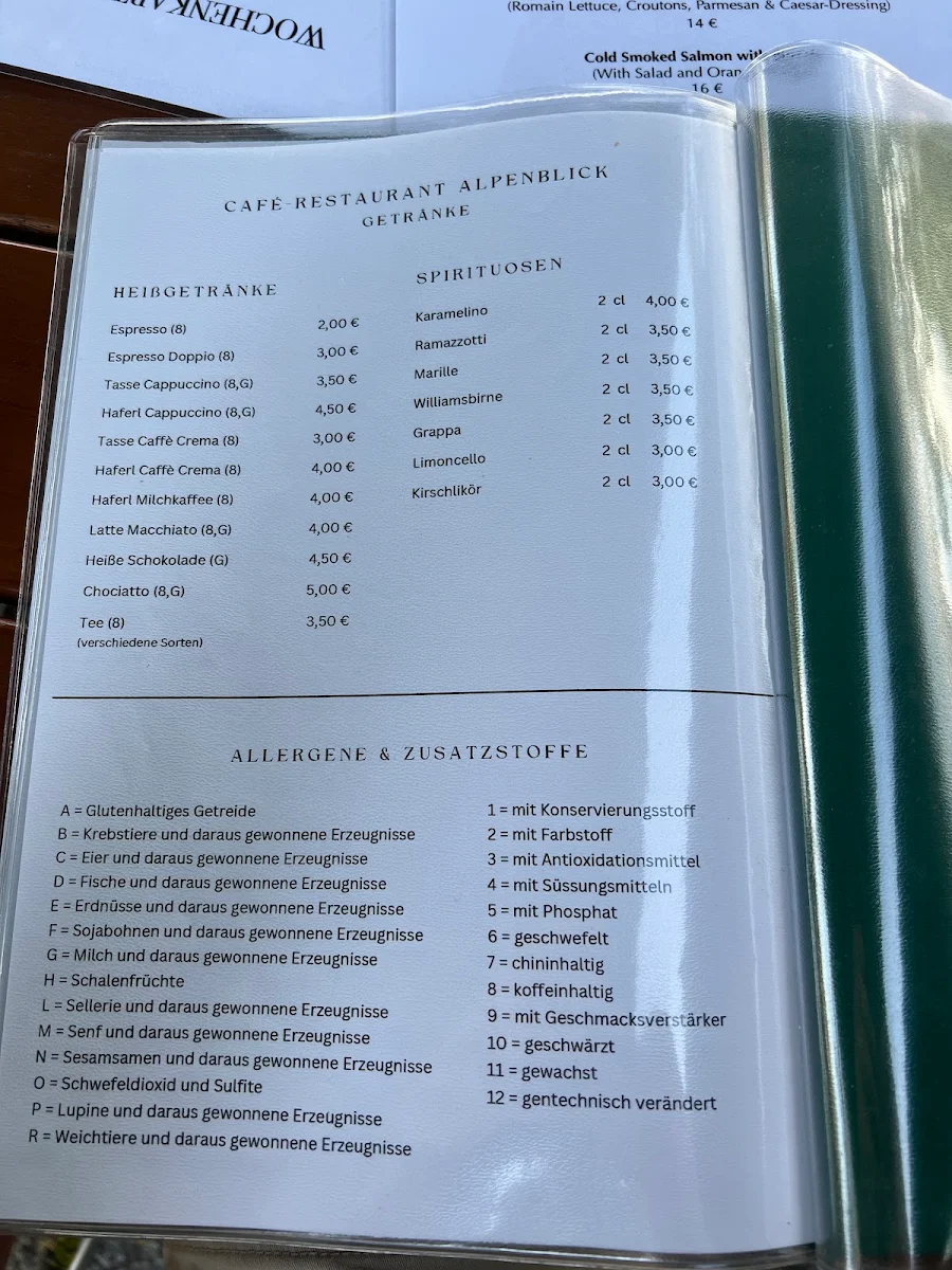 Speisekarte photo 3