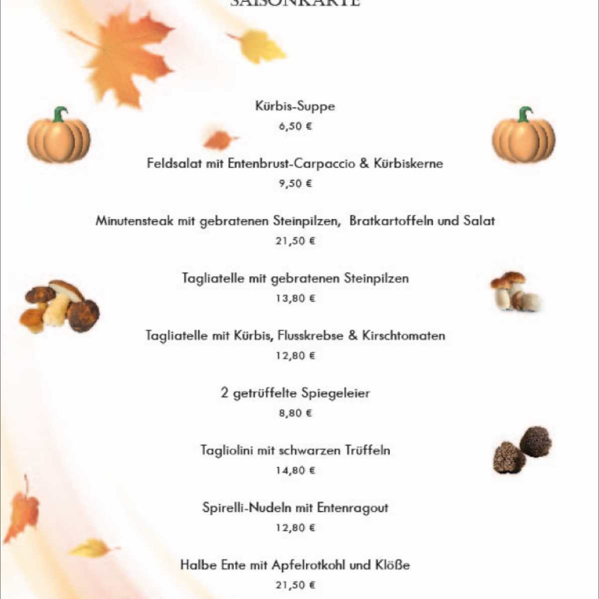 Speisekarte photo 8