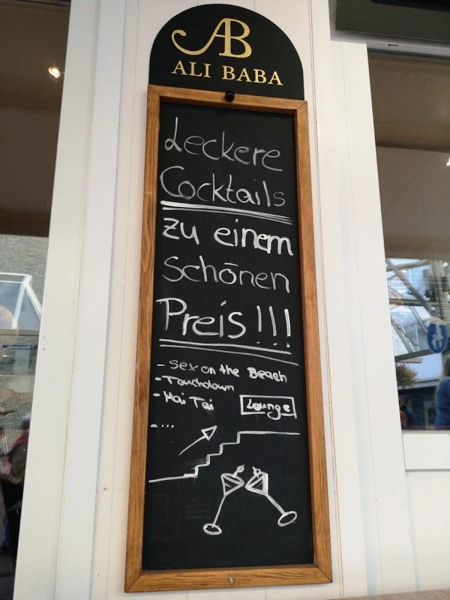 Speisekarte, Dilo’s Ali Baba