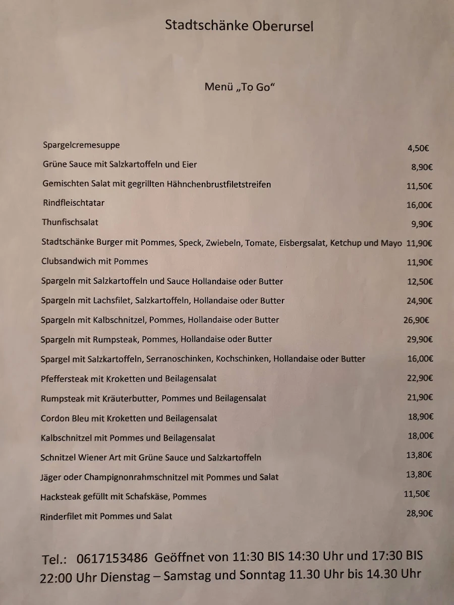 Speisekarte photo 2