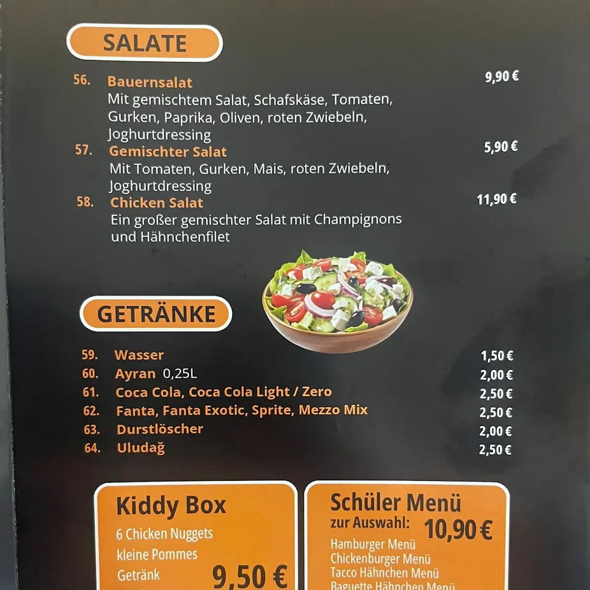 Speisekarte photo 2
