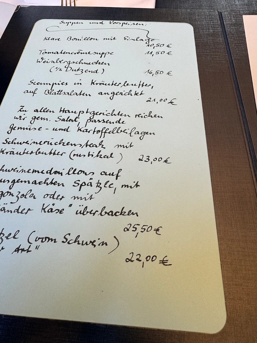 Speisekarte photo 1