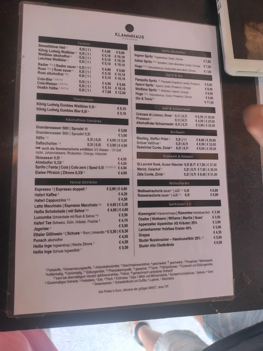 Speisekarte photo 7
