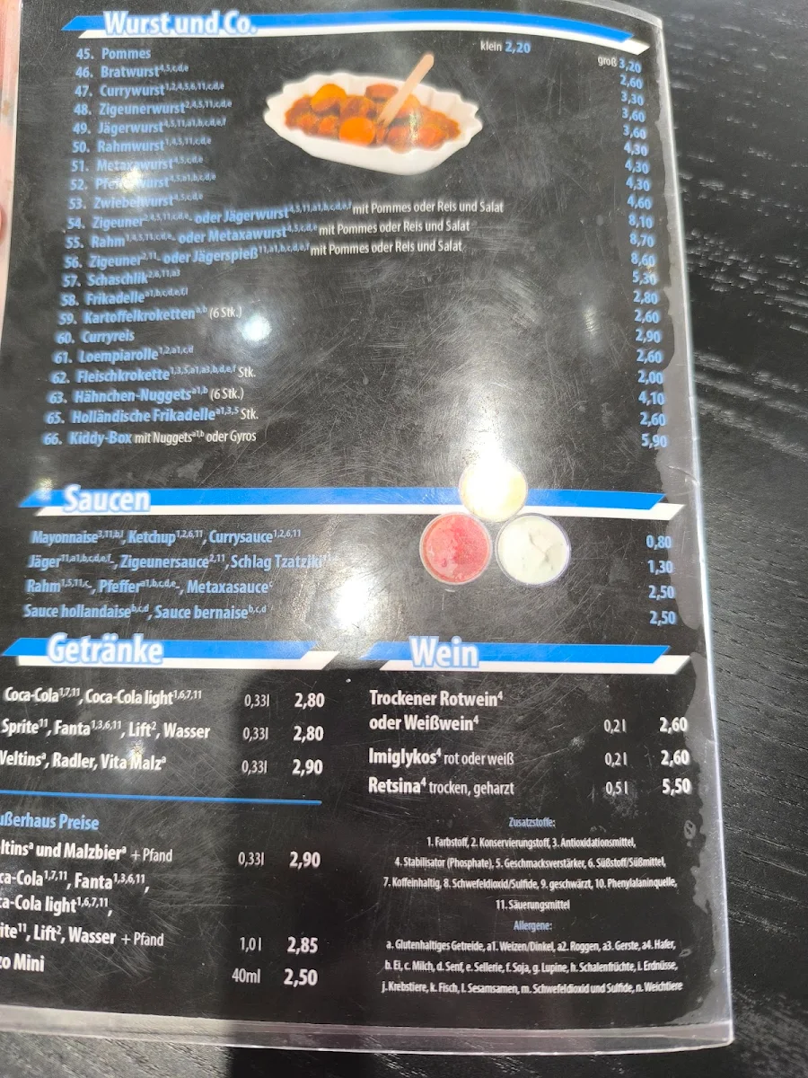Speisekarte photo 2