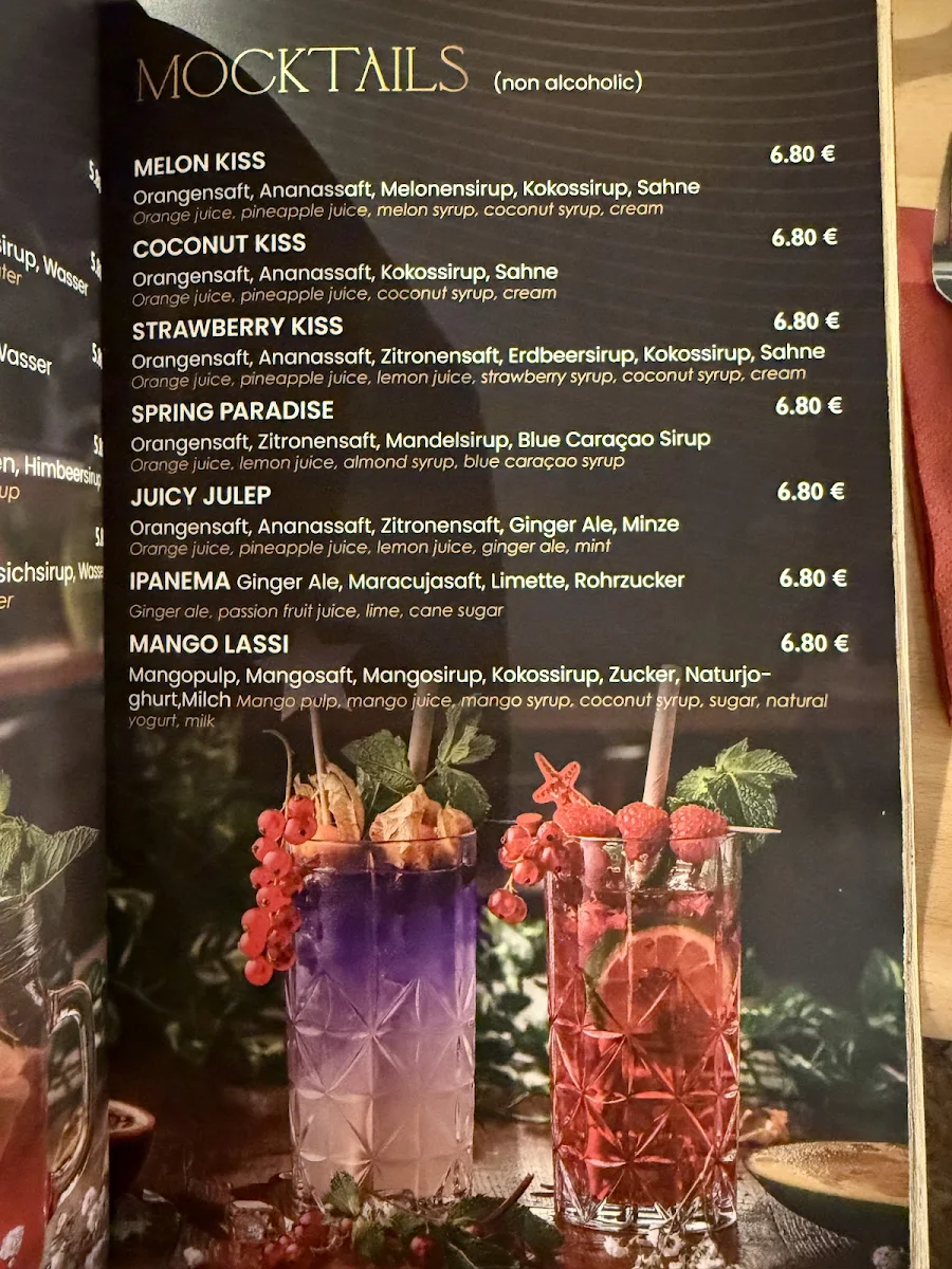 Speisekarte, Vina Haus Vietnamesisches Restaurant & Sushi
