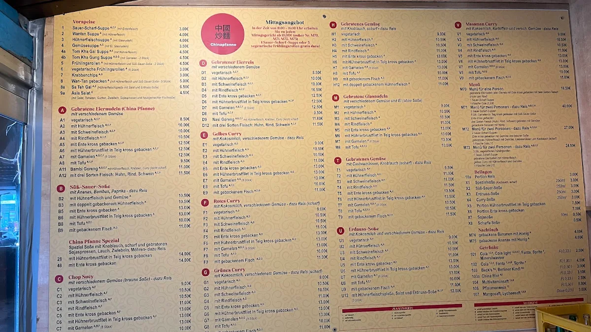 Speisekarte photo 1
